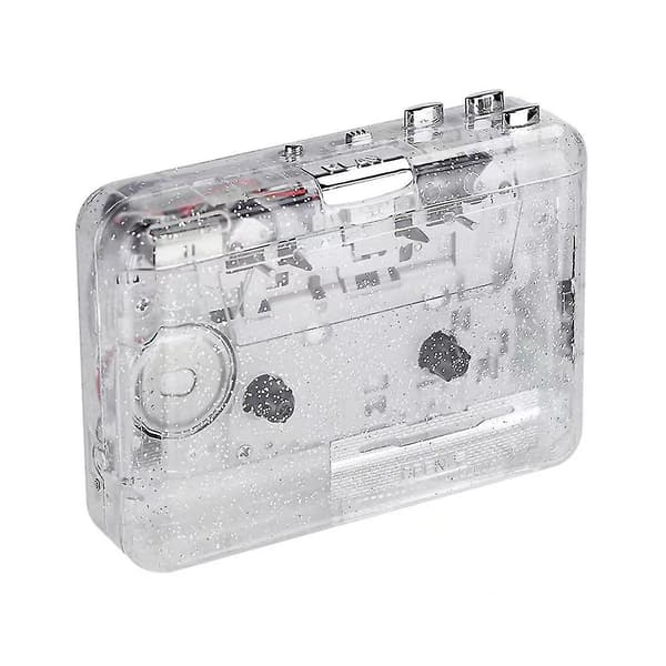 Kassettspiller Transparent S Kassett Til Mp3 Format Tape Player Plug And Play O Digit