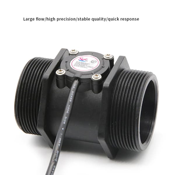 1,5\" Vandstrømssensor 22mm Hall Effekt Flowmeter Fluid Meter Tæller Industri