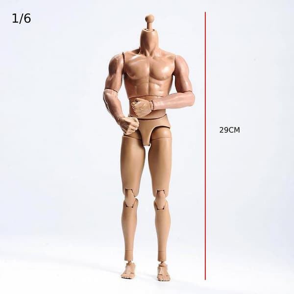 Mannlig actionfigur