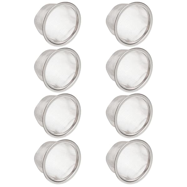 8 st rostfritt stål te-filter metallinfuser robust te-str