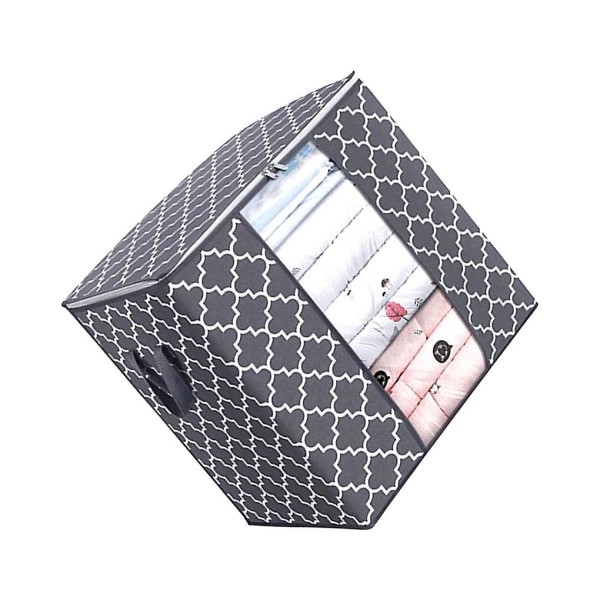 Täcke förvaringsväska dragkedja stängning kläder arrangör non-woven tyg