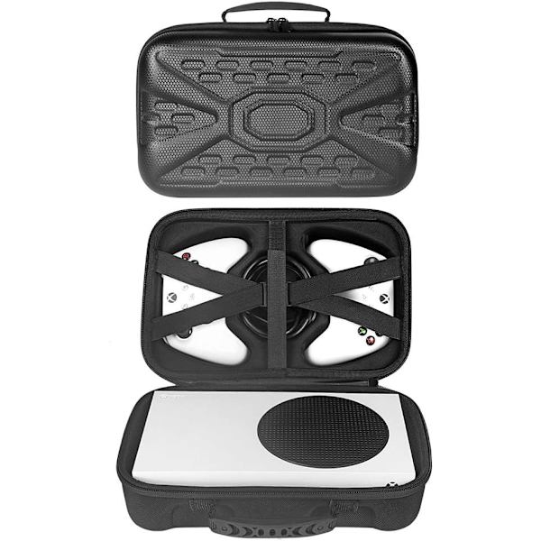 Resväska för Xbox Series S-konsol, förvaringsväska för Xbox Series S-spelkonsol, handkontroll