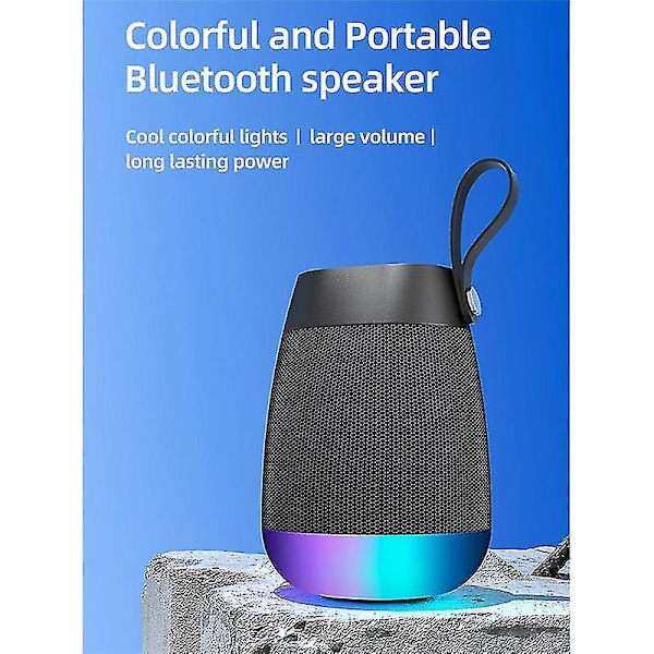 Langaton Bluetooth-kaiutin Kannettava Subwoofer Stereo High Vo