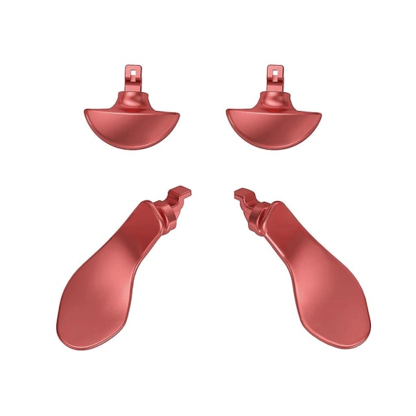 4 stk. Metal Back Key til Ps5- Edge Elite- Håndtag Game Controller Gamepad Back Key Red