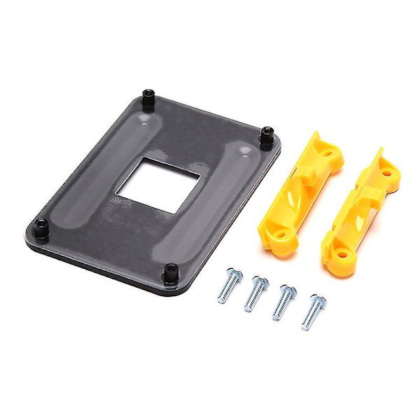 Cpu Kjølerfeste Brakett Bakplate Amd Ryzen Socket Am4 Cpu Vifte Kjøler Yellow