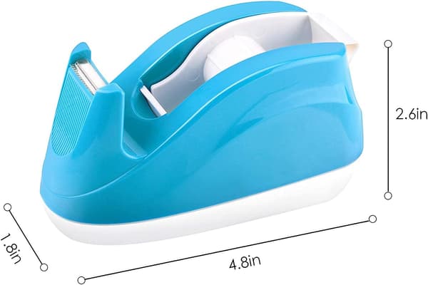 Mini skrivbords tejpdispenser med halkfri bas - 2-pack Style-1