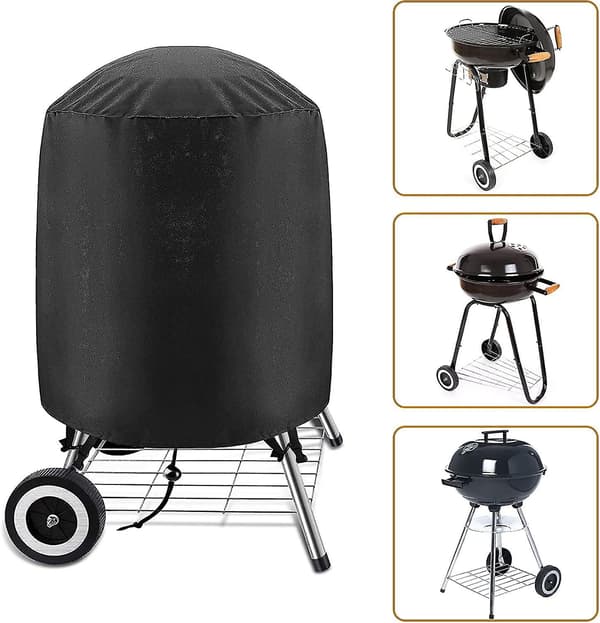 Rund grillovertræk til grill