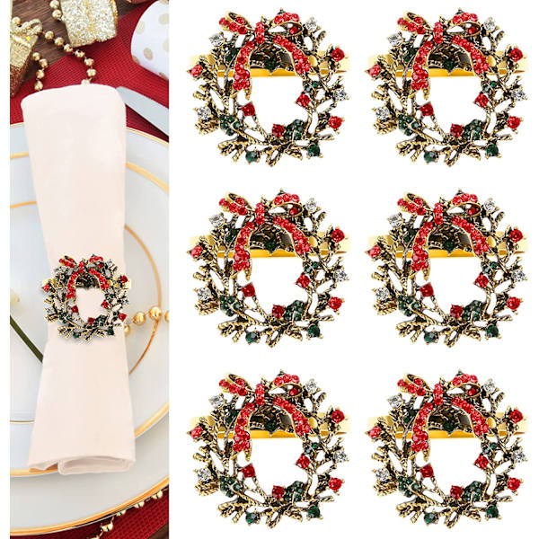 Julekrone Servietholder