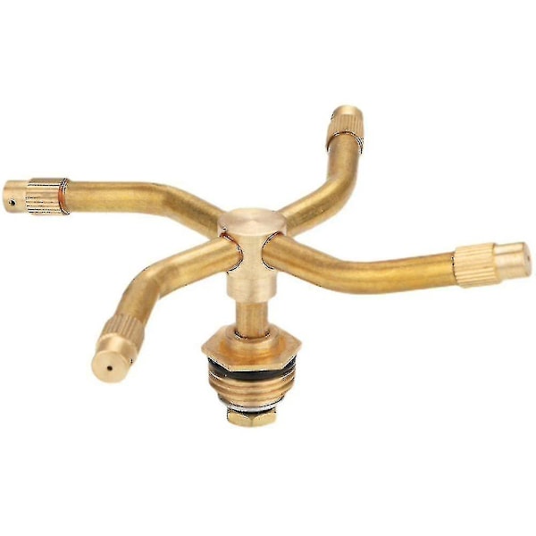 4-armet roterende plænesprinkler 360-graders automatisk rotation Br