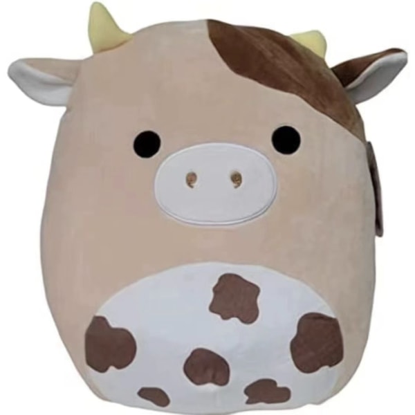 20 cm Squishmallow pute koselig leketøy ROSA HUND ROSA HUND piebald cow