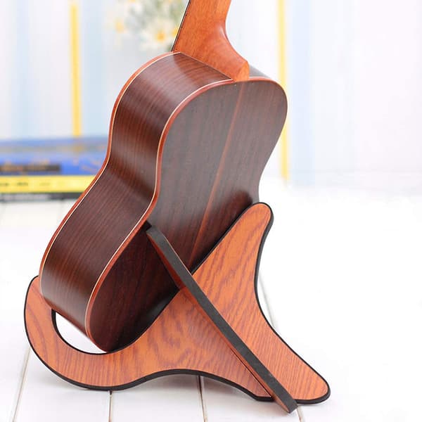 Ukulele-stativ, instrumentstativ, bærbar mandolin-stativ Ukelele-tilbehør brown