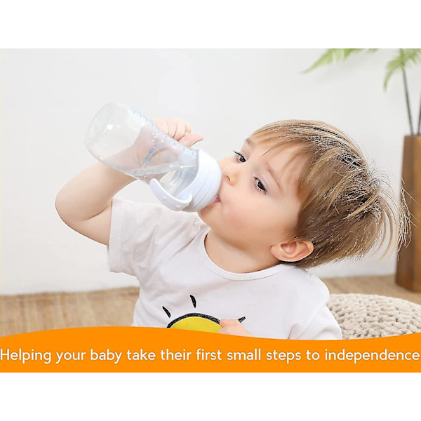 Philips Avent Natural -tuttipullojen vauvanpullokahvat, yhteensopiva Avent-pulloteline vauvalle, 2 kpl