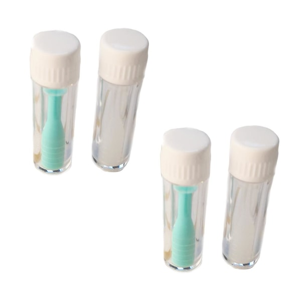 4 st Färgade kontaktlinser Linser Suction Stick Lins Remover Tool Silikon Lins Remover Linser Sugkopp