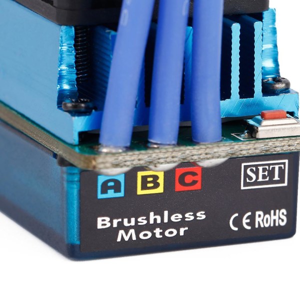 Racing 60a Esc Brushless Elektrisk Controller Til 1:10 Rc Bil