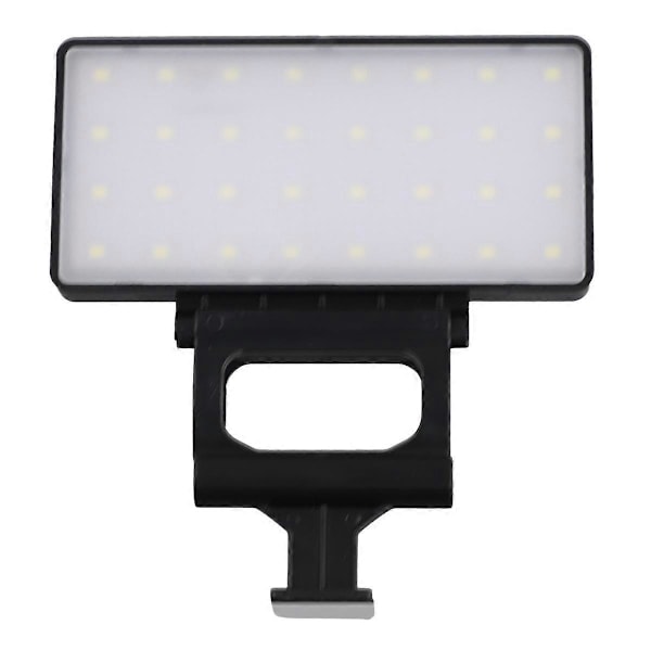 Uppladdningsbar Mjuk Selfie-lampa för Telefon, Kamera, Laptop, Portabel LED-lampa för Bilder, Telefonlampa med Klämma för Vlog