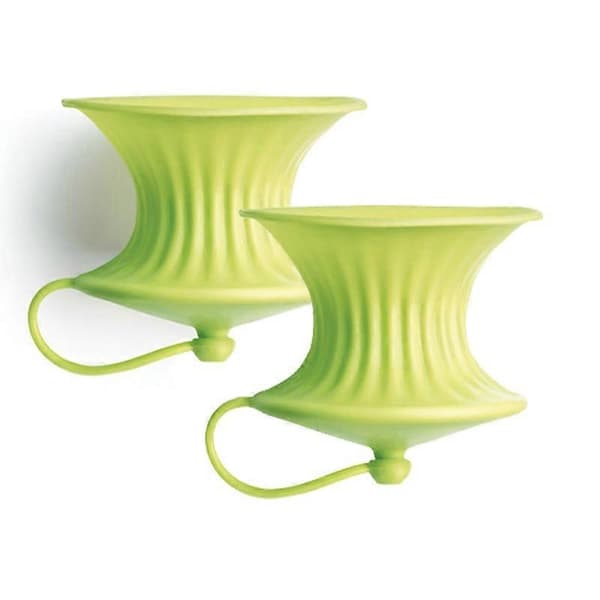 Silikone håndjuicer Husholdnings lille juiceudtrækker lime citronpresser 2pcs
