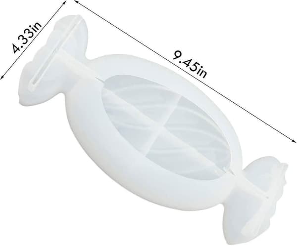 Silikonform i godisform, hög temperaturbeständighet