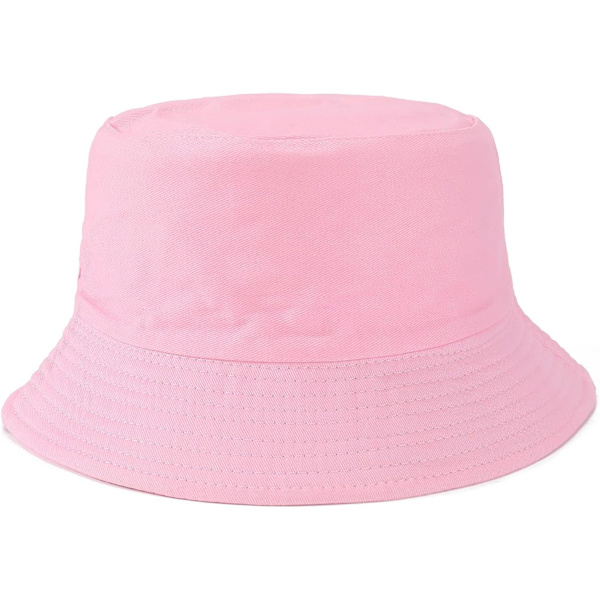 Unisex-aurinkohuppu, yksivärinen, miehille ja naisille (vaaleanpunainen) pink