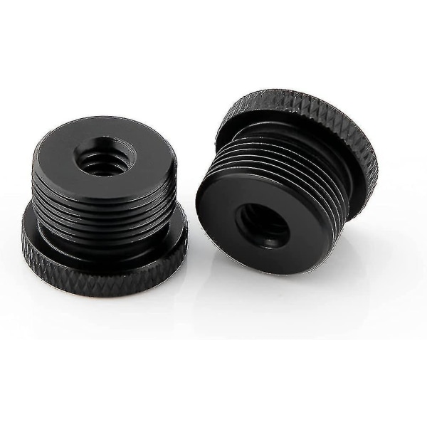 2pcs Mic Stand Adapter 1/4 Female To 5/8 Male Screw Thread Adapter Tripod Screw