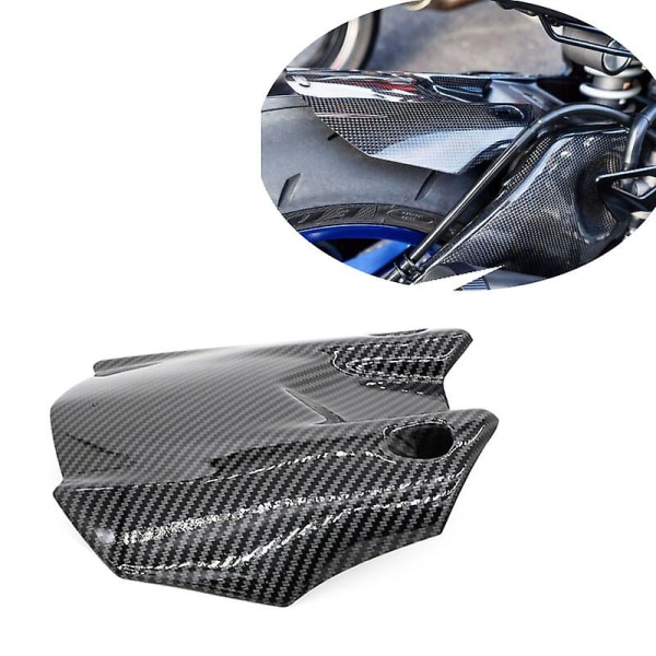 För Yzf R1 2015-2019 Kolfiberfärgad Bakre Däck Hugger Lera Skydd Fenderkåpa Kåpa Stänkskydd Passar För Yamaha Yzfr1 Yzf-r1 Yzf R1