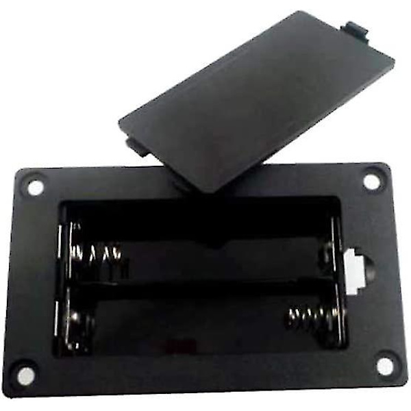 2x 18650 Li-ion Batteriboks Holder Celle Batterier Opbevaringsboks