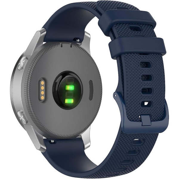Yeejok silikon sportsremmer kompatibel for Samsung Galaxy Watch 3 41mm 42mm/galaxy Watch Active 2 40mm 44mm/gear Sport, 20mm mykt treningsklokkebånd