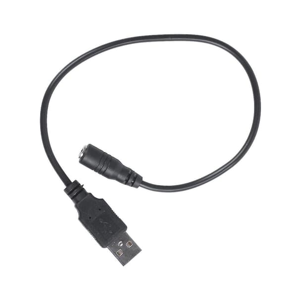 DC 3.5 X 1.35mm Hun Til USB 2.0 A Han Stik Strømkabel
