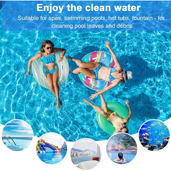 Fintmasket Poolnet, Professionel Poolskimmer, Poolbladnet