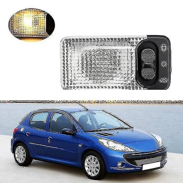 Auton sisäkattovalaisin lukulamppu Citroen C1 C2 C3:lle