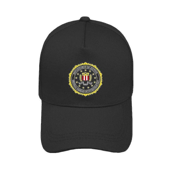 Fbi Academy Quantico Va Politi USA's Justitsministerium Baseball Caps Mænds Os Udendørs Caps Justerbar Zd-217