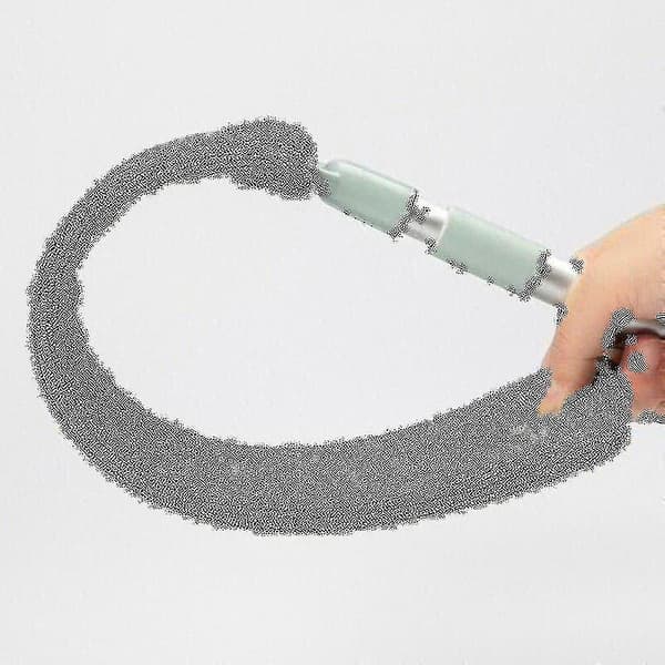 Sengekant støvbørste Langskaftet moppe Genanvendelig mikrofiber støvsamler Fejebørste