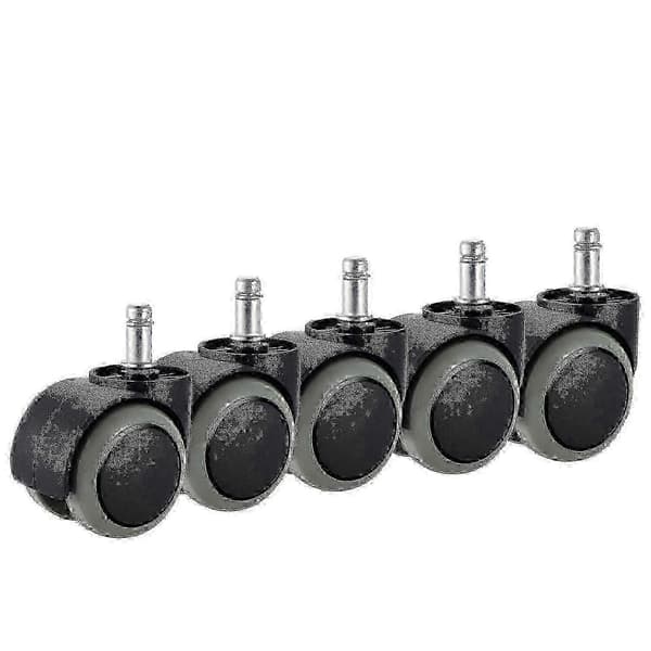 Stolehjul til IKEA kontorstole - 5-pak 10mm x 22mm erstatningshjul