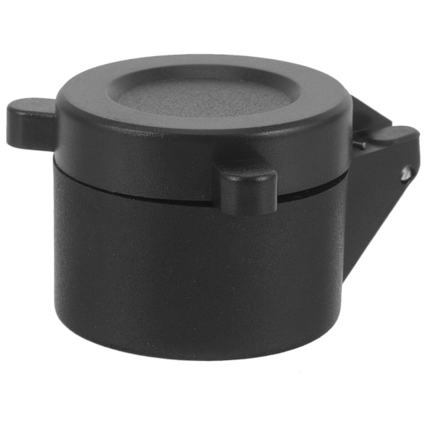 Teleskopflip-lock, flip-lock för optik, objektivskydd 25,5 mm objektivlock