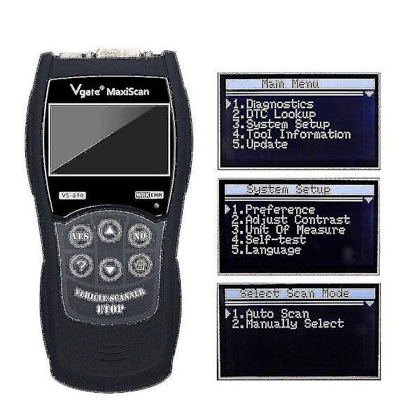 Obd2 Scanner Maxiscan Vgate Vs890 Fejlkode Læser Auto Diagnostic-værktøj Universal Til Bil Obd 2 Ii Obdii Vs 890
