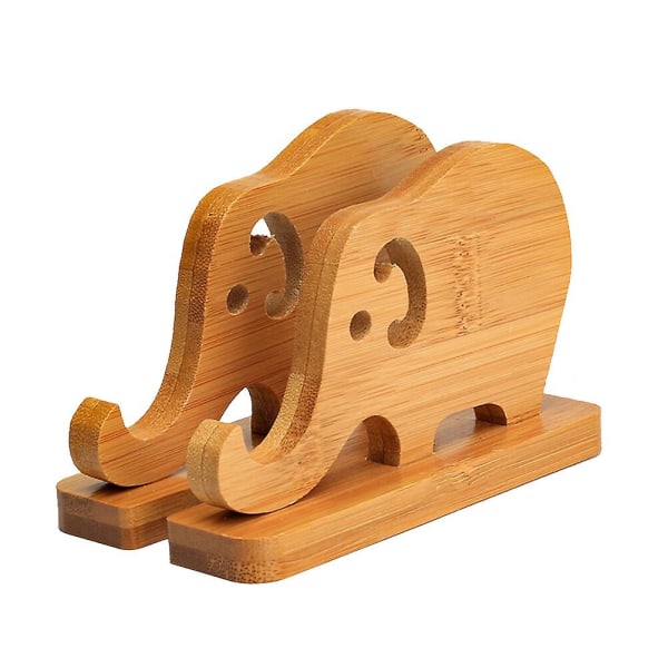 Elephant Phone Stand Bamboo Phone Stand Elephant Phone Holdare Bamboo Phone Dock