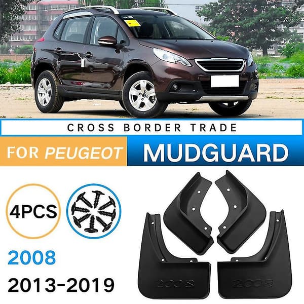 Skjerm for 2008 2013-2019 Flaps Splash Flap Mudguard Tilbehør
