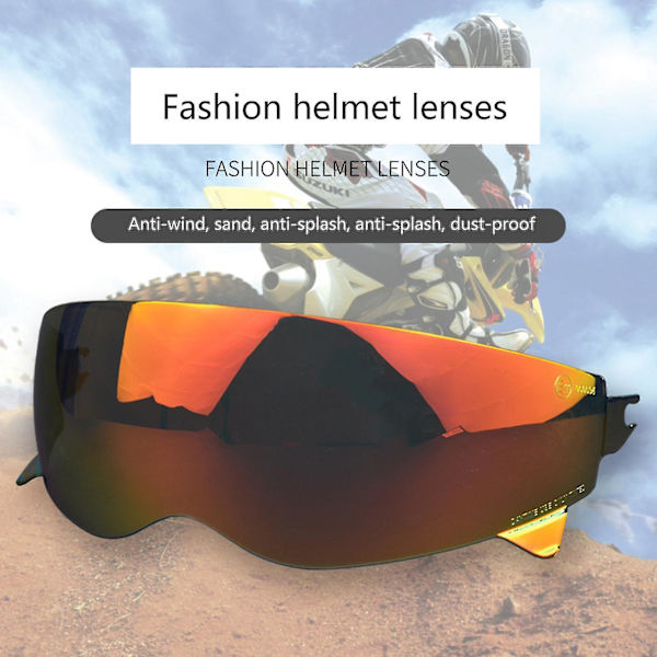 Hjelm Visir Til Scorpion Combat/covert-x Anti-scratch Shield Hjelm Linse Revo R