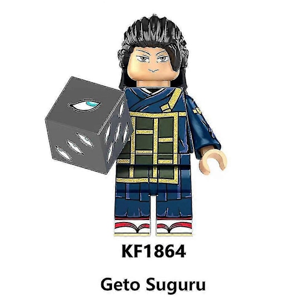 8 stk./sæt Jujutsu Kaisen Byggeklodser Figurer Samling Minifigurer Til Børn Legetøj Gaver