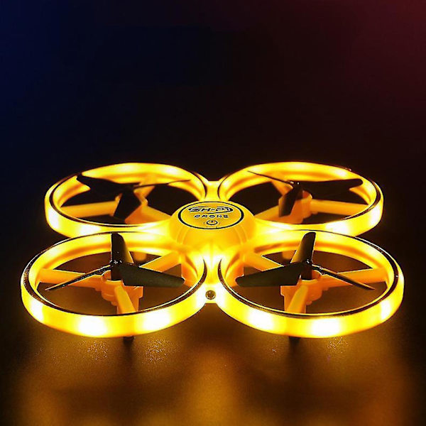 Gestkontrollert drone Rc Quadcopter Aircraft håndsensor drone med smartklokke