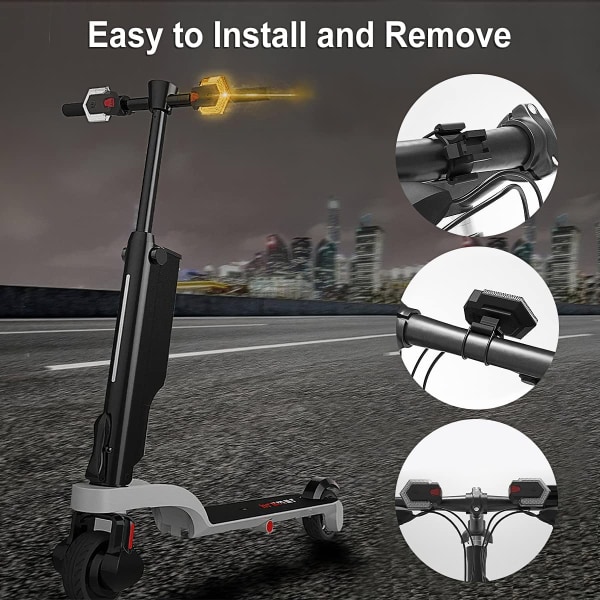 Cykel Baglygte USB Genopladelig, Cykel Blinklys, Lys