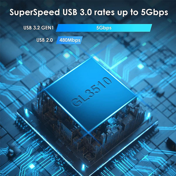 Usb 3.2 Gen1 til Dobbelt 19-polet Han Adapterkort, 5gbps Usb3.0 til 2-ports 19-polet Udvidelseskort til Windows