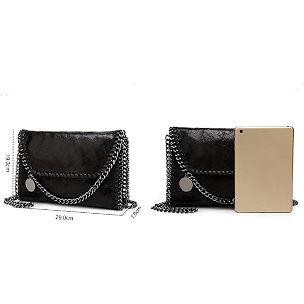 Damehåndtasker, elegante skuldertasker, messenger tasker Apricot