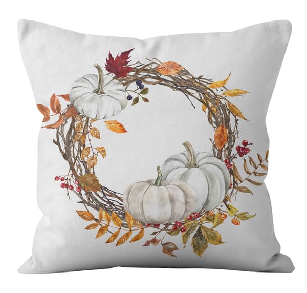 Efterårs pudebetræk 18x18\" Thanksgiving dekorationer til