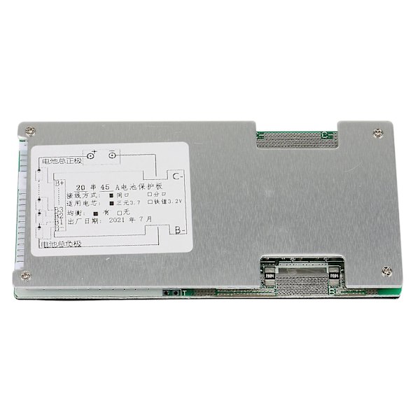 20s 72v 45a Li- Bms Pcb-levy