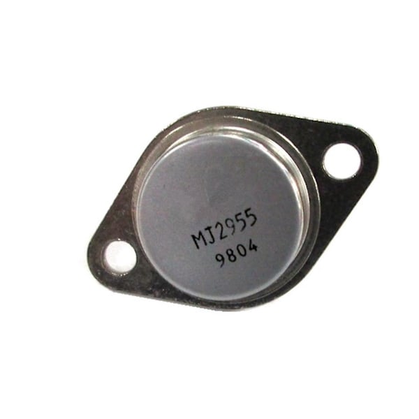 3x2 stykker 2N2955 PNP effekttransistor triode 100V 15A 110W TO-3