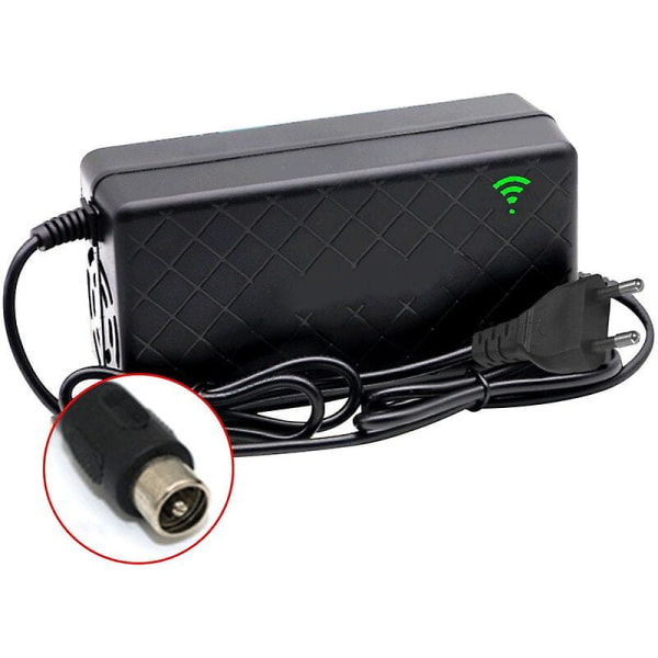 24v 2a Smart Electric Bike Lithium Battery Charger 29.4v 2a Output Dc Port Charger Fast Charger With Cooling Fan - Model: Rca Plug