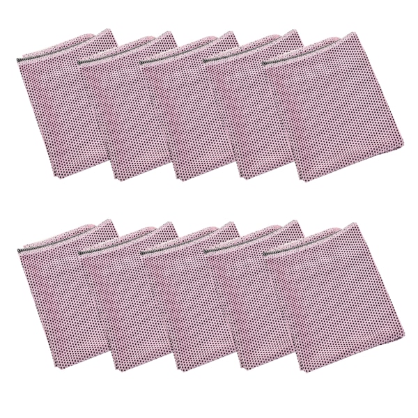 Handduk 2-pack 30x90CM Kylhandduk Svett Handduk Huvud Hals Kall Handduk Mjuk Andningsbar Kall Handduk för Yoga Golf Gym Light purple