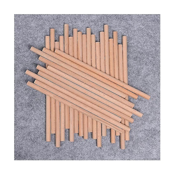 60 Stycken Rythm Sticks Bulk, Trä Lummi Sticks Musik Klassrum Percussion Instrument