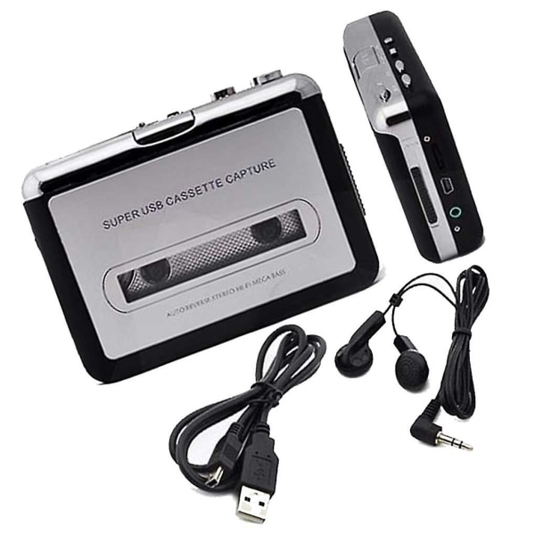 Håndholdt Usb Cassette Tape Profesjonell Mp3-spiller oppladbar