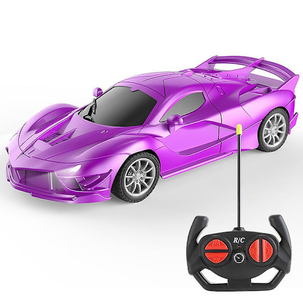 Fjärrstyrd bil med uppladdningsbart batteri Purple Not rechargeable